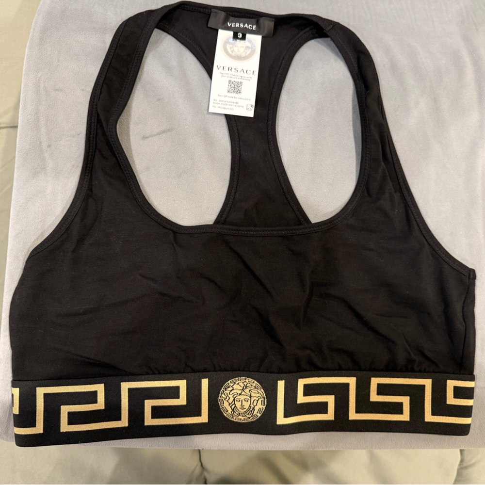 Versace Greca Sports Bra